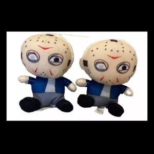 2 Friday The 13th Jason Voorhees 7”  Plush Stuffed Toys Horror 2022 Toy Factory